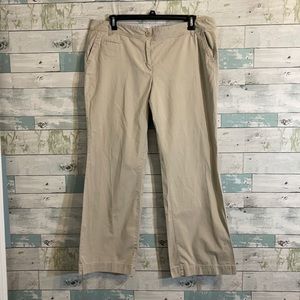 Size 18 LOFT bootcut khakis